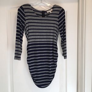 Jessica Simpson Zipper Detail Maternity Shirt